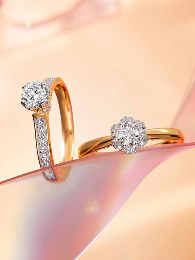 10 unique diamond engagement rings for Caratlan women