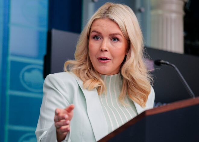 Trump press secretary blames Democrats for ‘cruel’ government shutdown amid record TSA lines: live updates