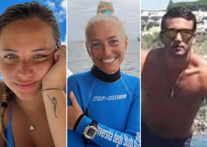 New footage shows dark, harsh conditions in cave where five Italian divers died