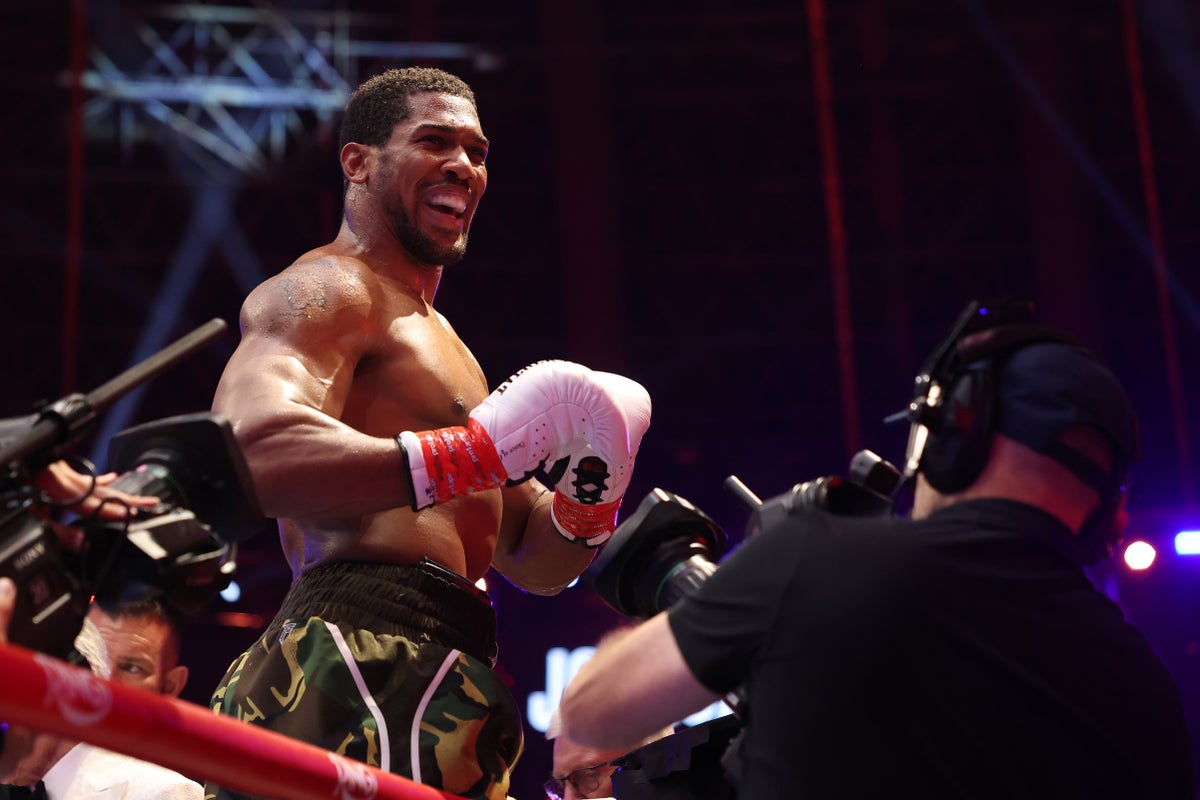 Anthony Joshua vs Kristian Prenga LIVE: Fight result and reaction as AJ recovers from two knockdowns to win chaotic fight