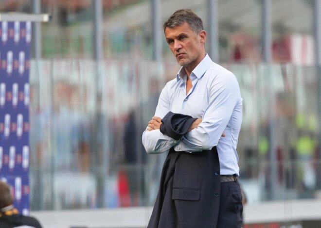 the historic Paolo Maldini arrives to put out the fire